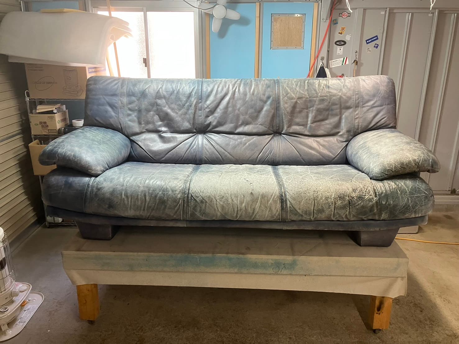 リフォーム後のソファ