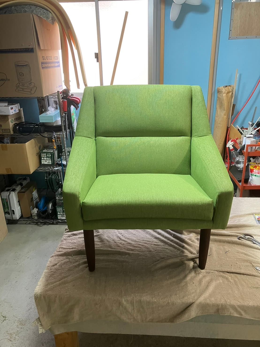 椅子 張り替え事例 1 アフター